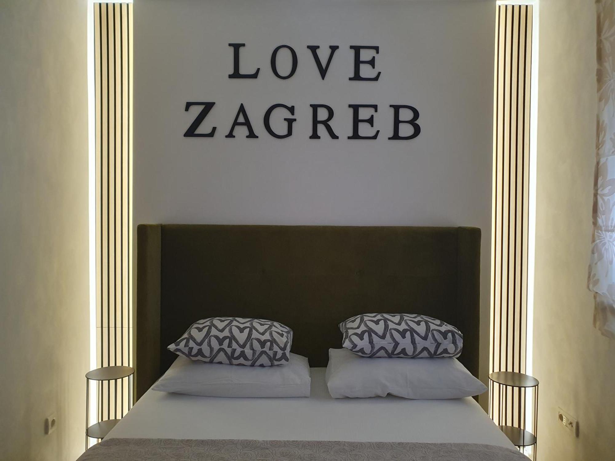 Apartment I Love Zagreb, Free Private Parking Exterior foto